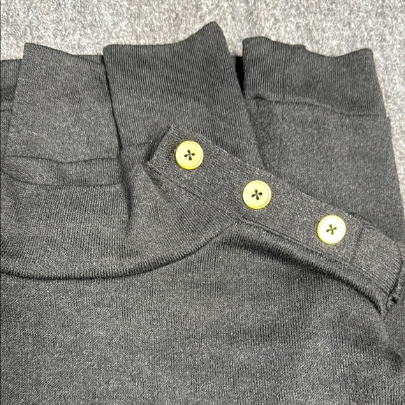 Banana Republic Black Buttoned Long Sleeve Blouse - Picture 5 of 5